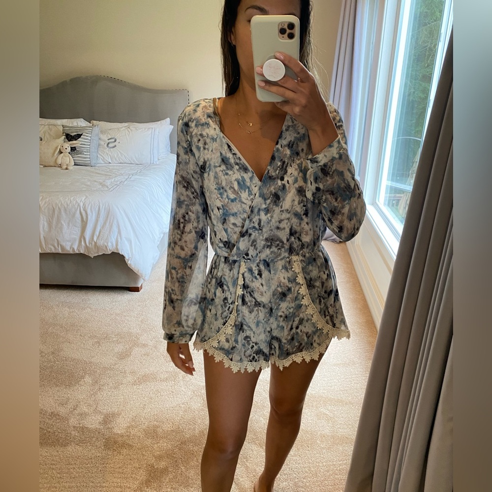 Cute multicolored romper